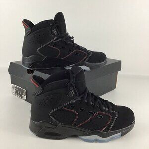 Nike Jordan 6-17-23 Black White Red Contrast Sneakers Mens Size 8 DC7330 003 New